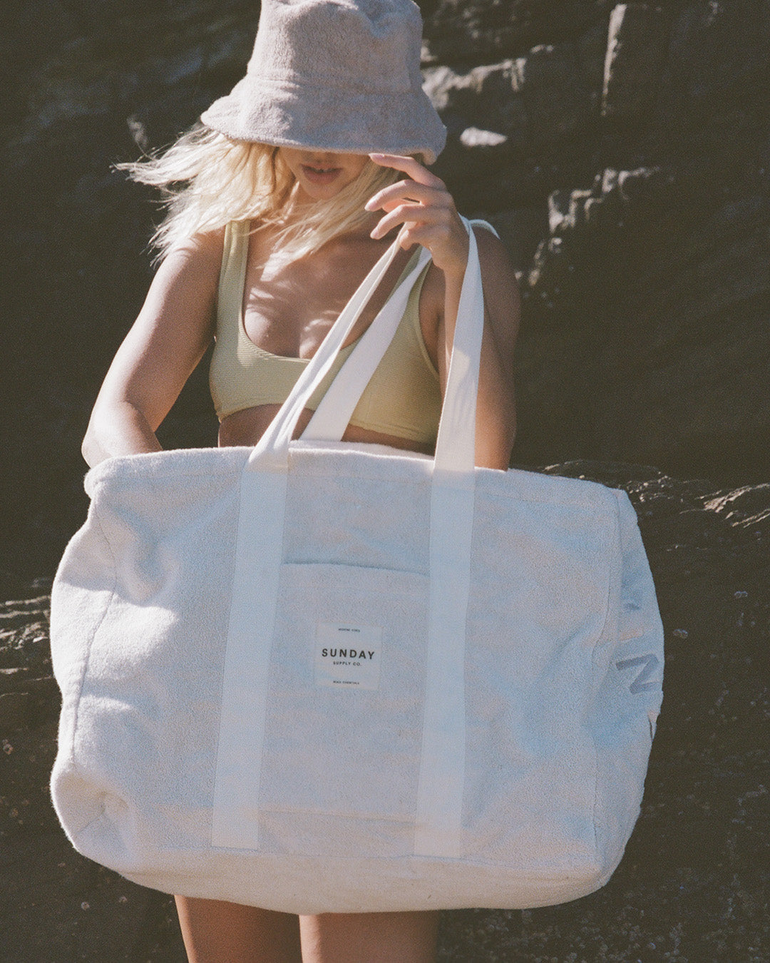 Dunes Towelling Beach Bag