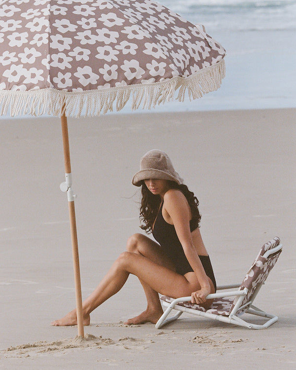 Husk Flower Beach Umbrella