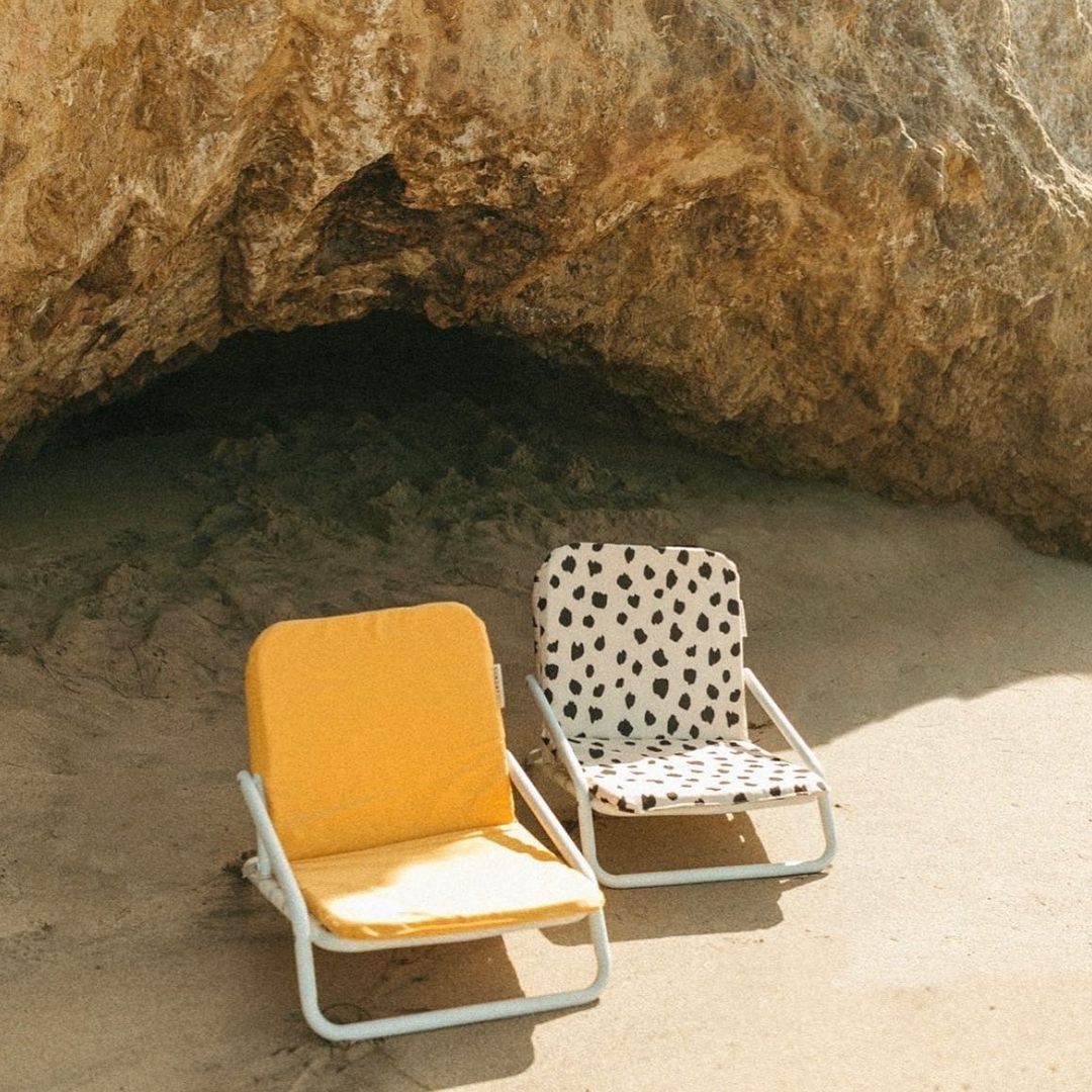 Golden Beach Chair Set