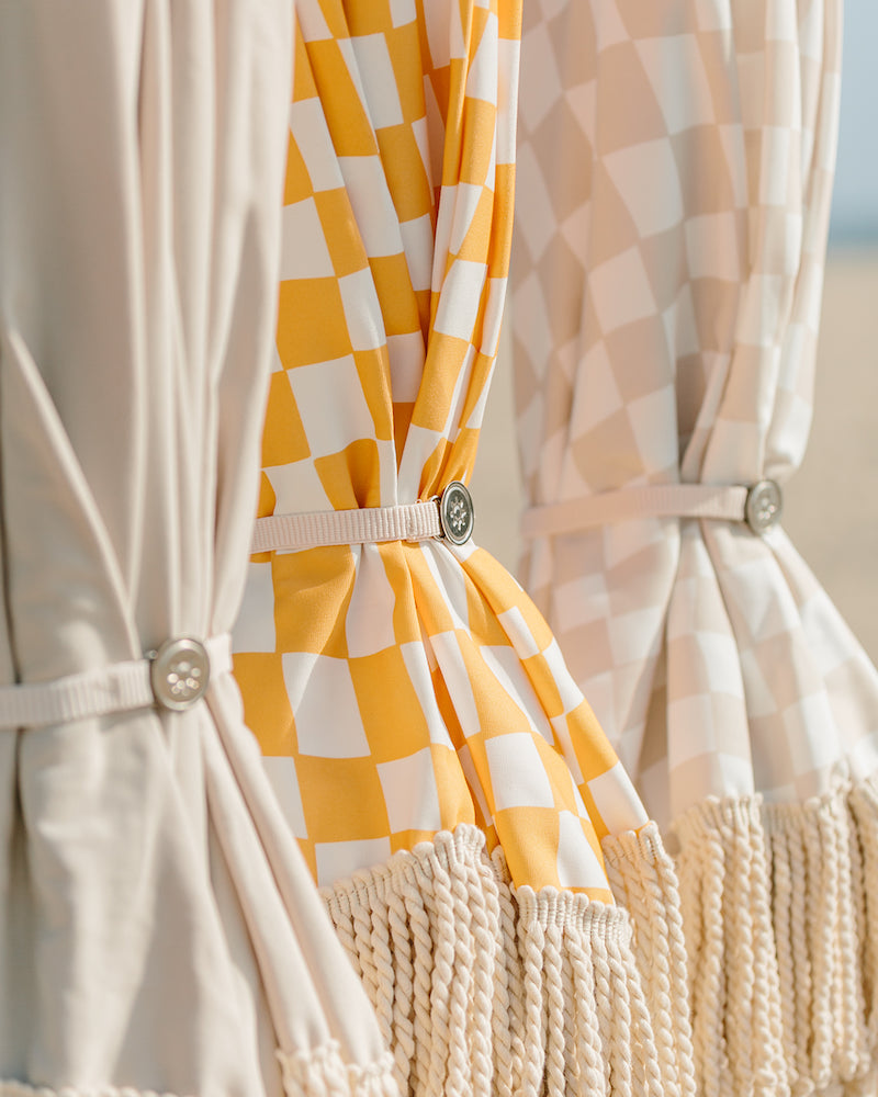 Golden Oasis Beach Umbrella