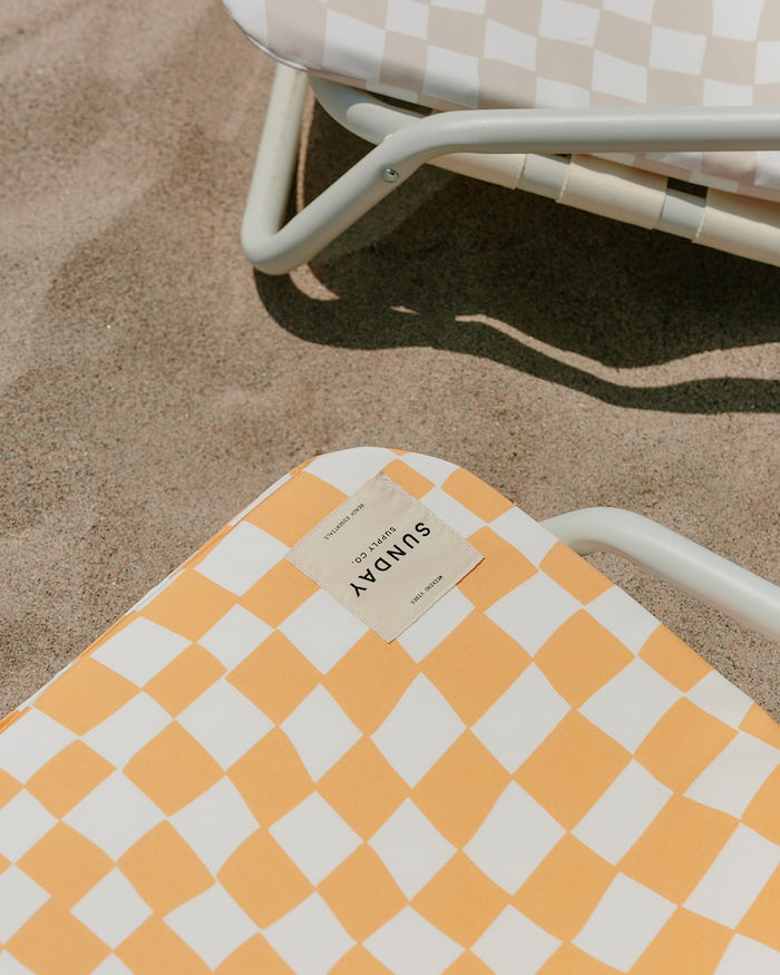 Golden Oasis Beach Chair Set