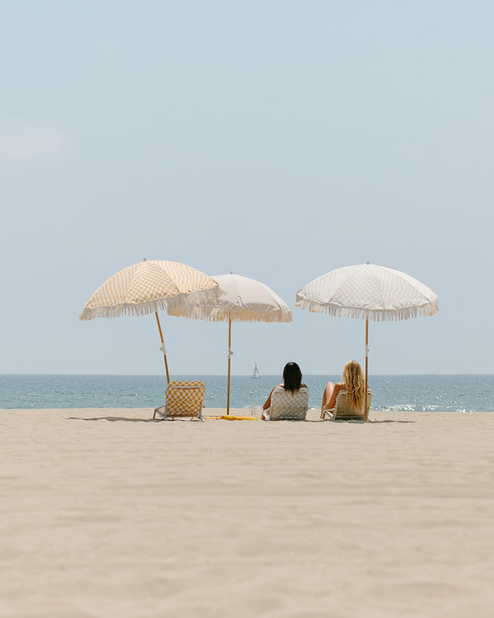 Golden Oasis Beach Umbrella