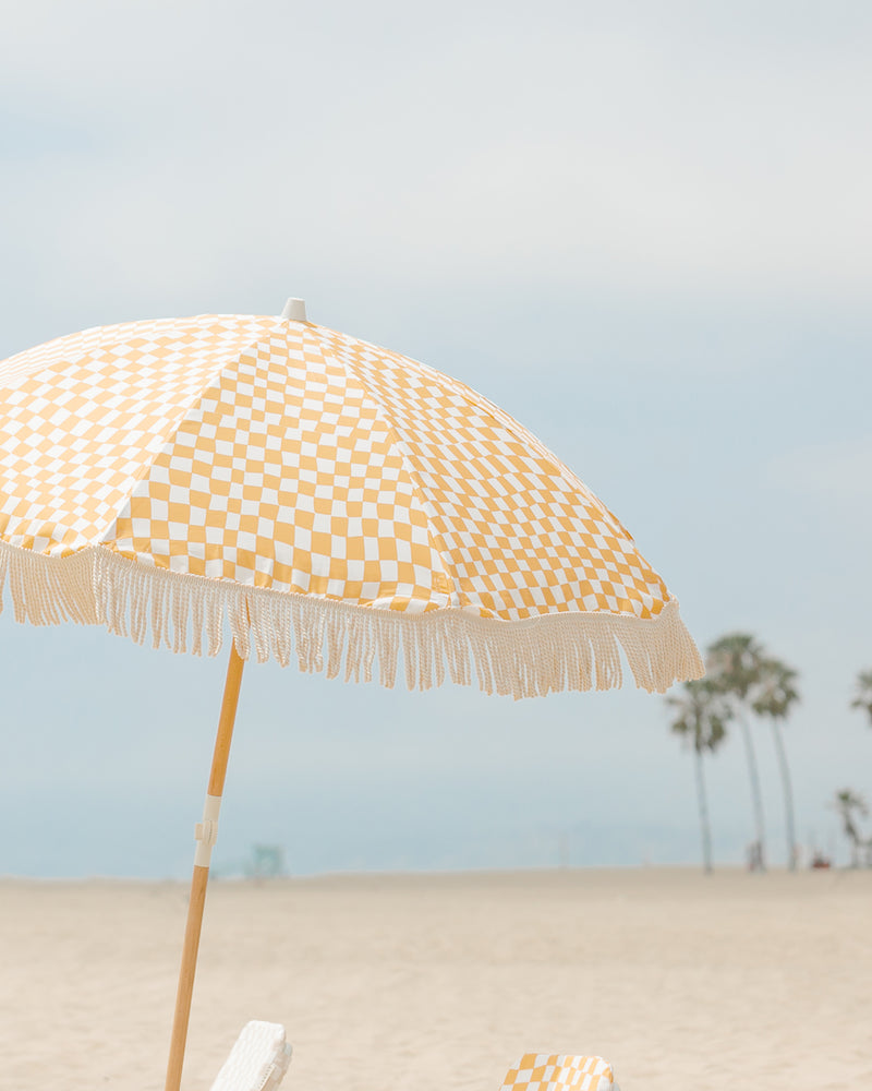 Golden Oasis Beach Umbrella