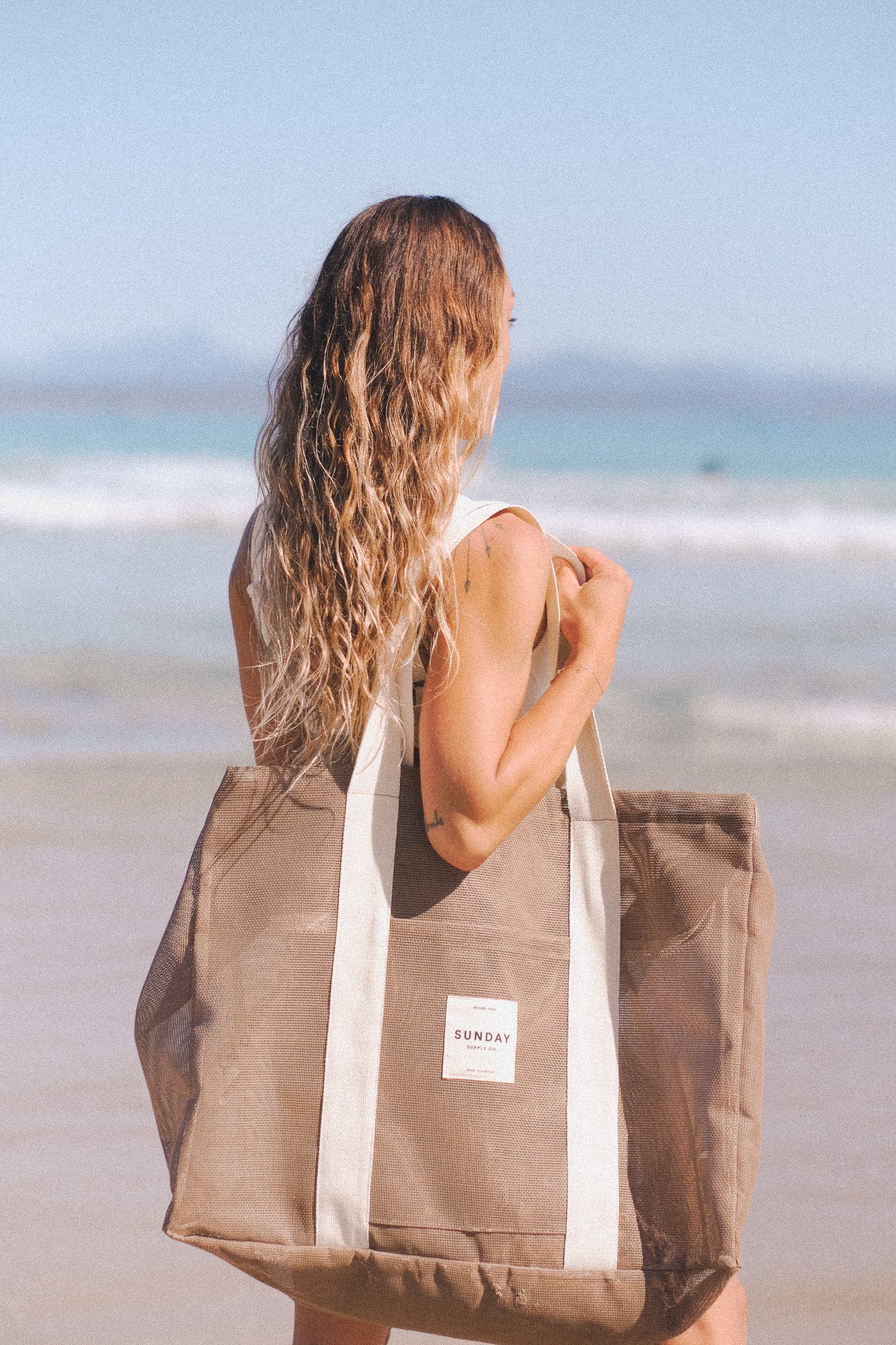 Husk Mesh Beach Bag
