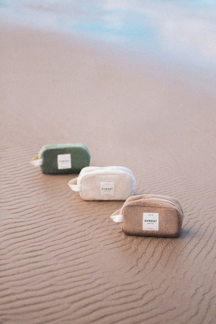 Husk Towelling Accessories Pouch
