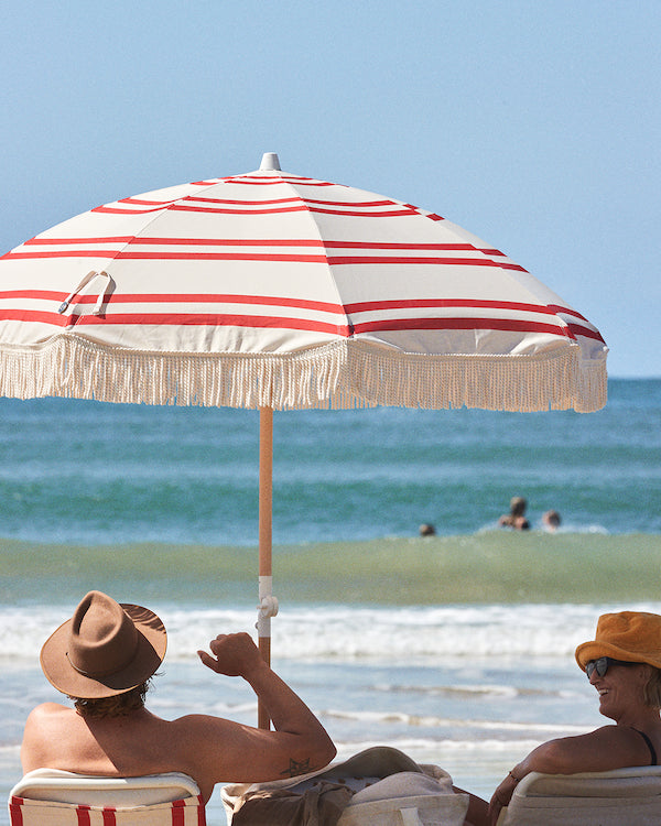 Rio Stripe Beach Umbrella
