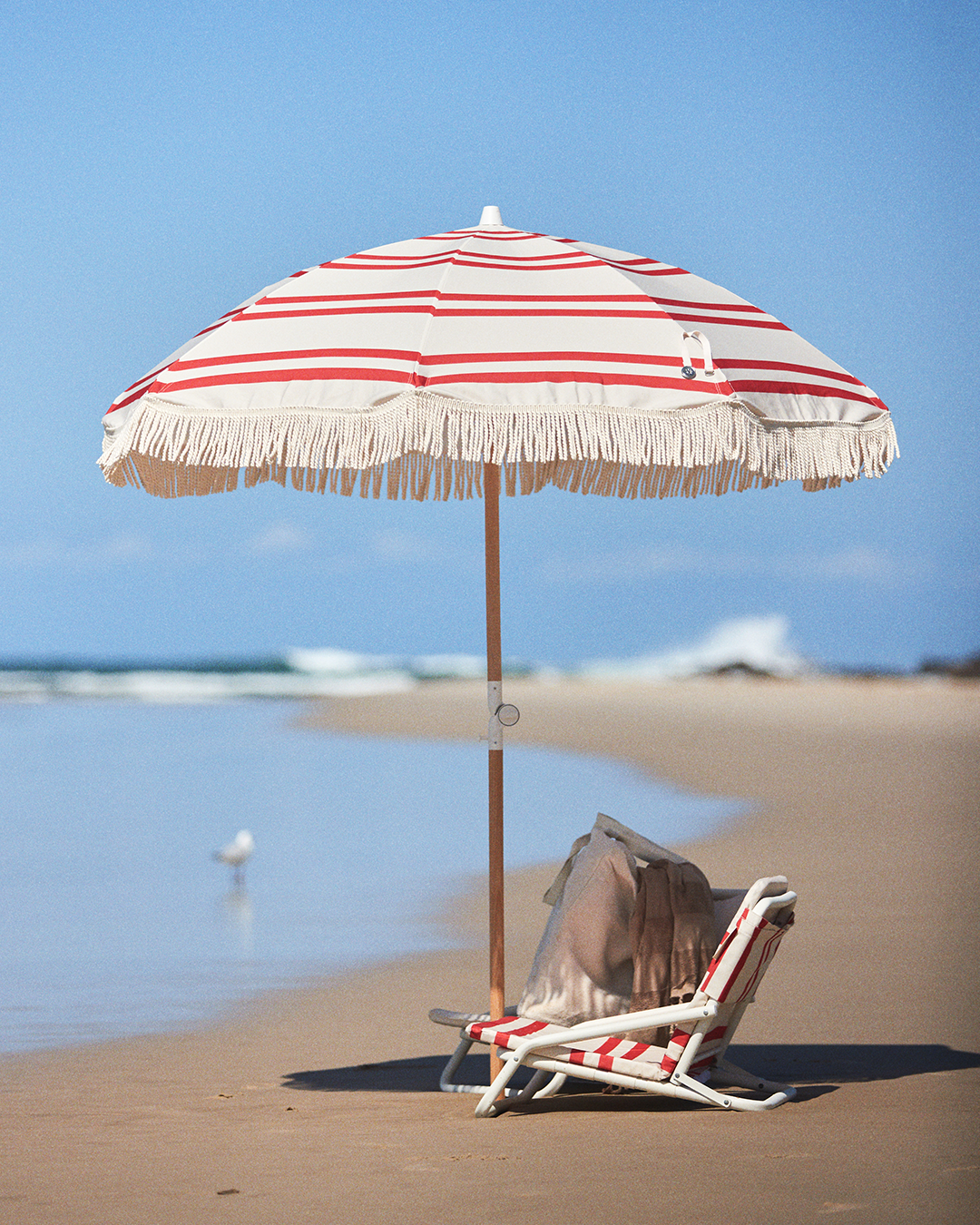 Rio Stripe Beach Umbrella