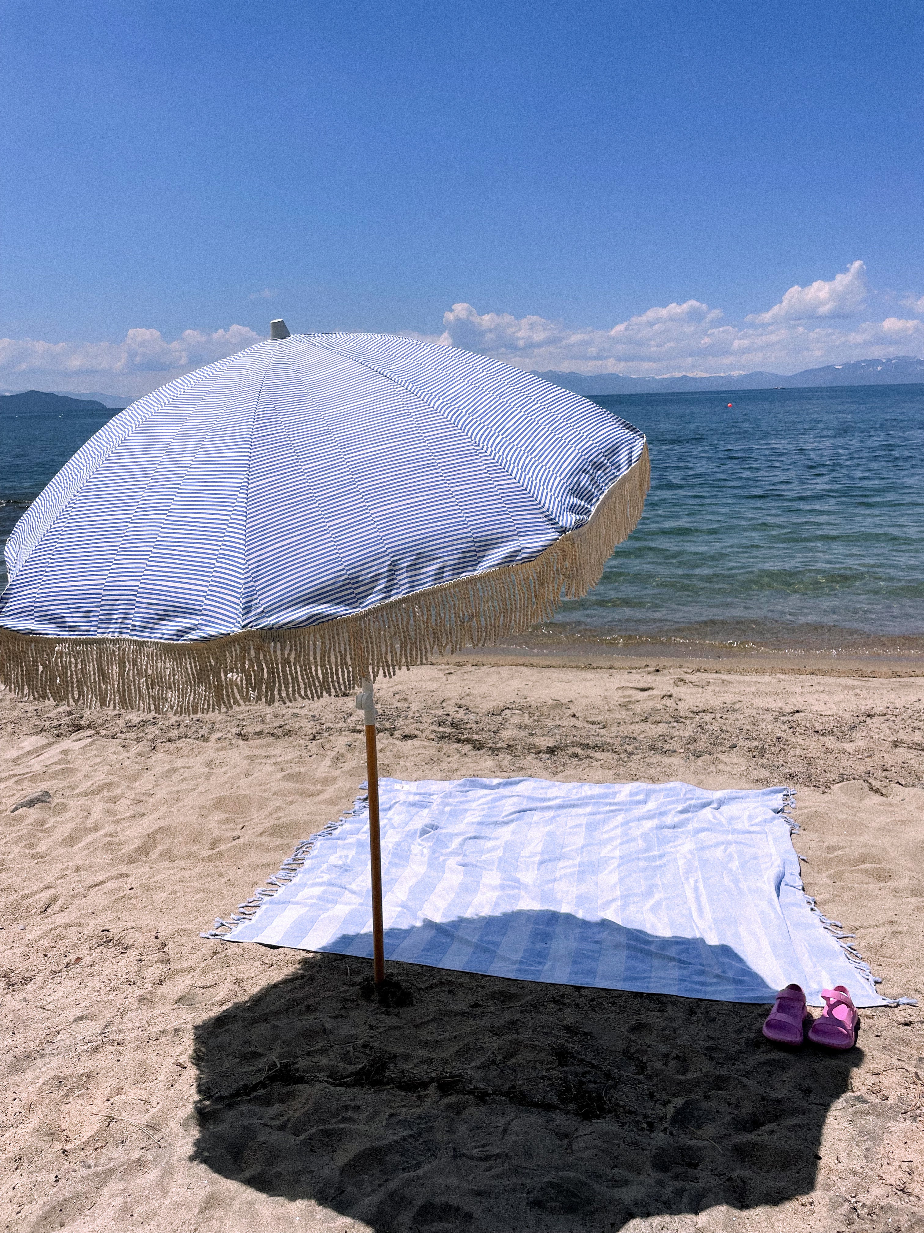 Pacific Stripe Beach Umbrella
