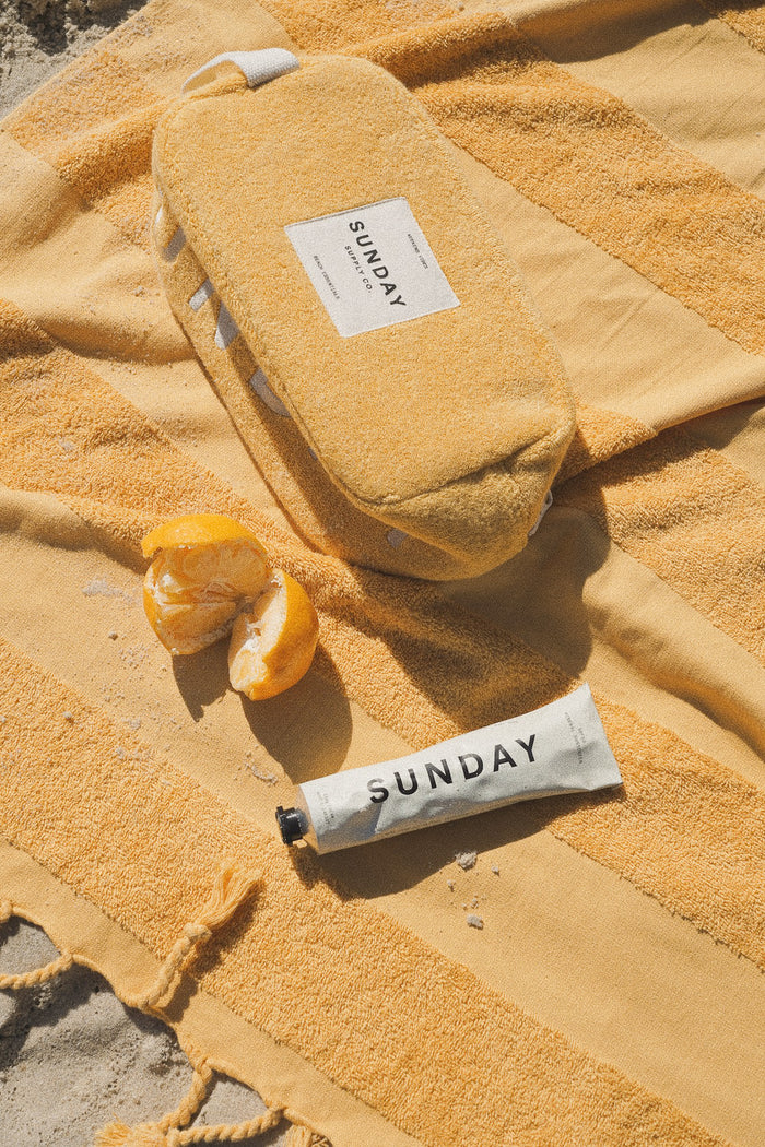 Golden Towelling Accessories Pouch