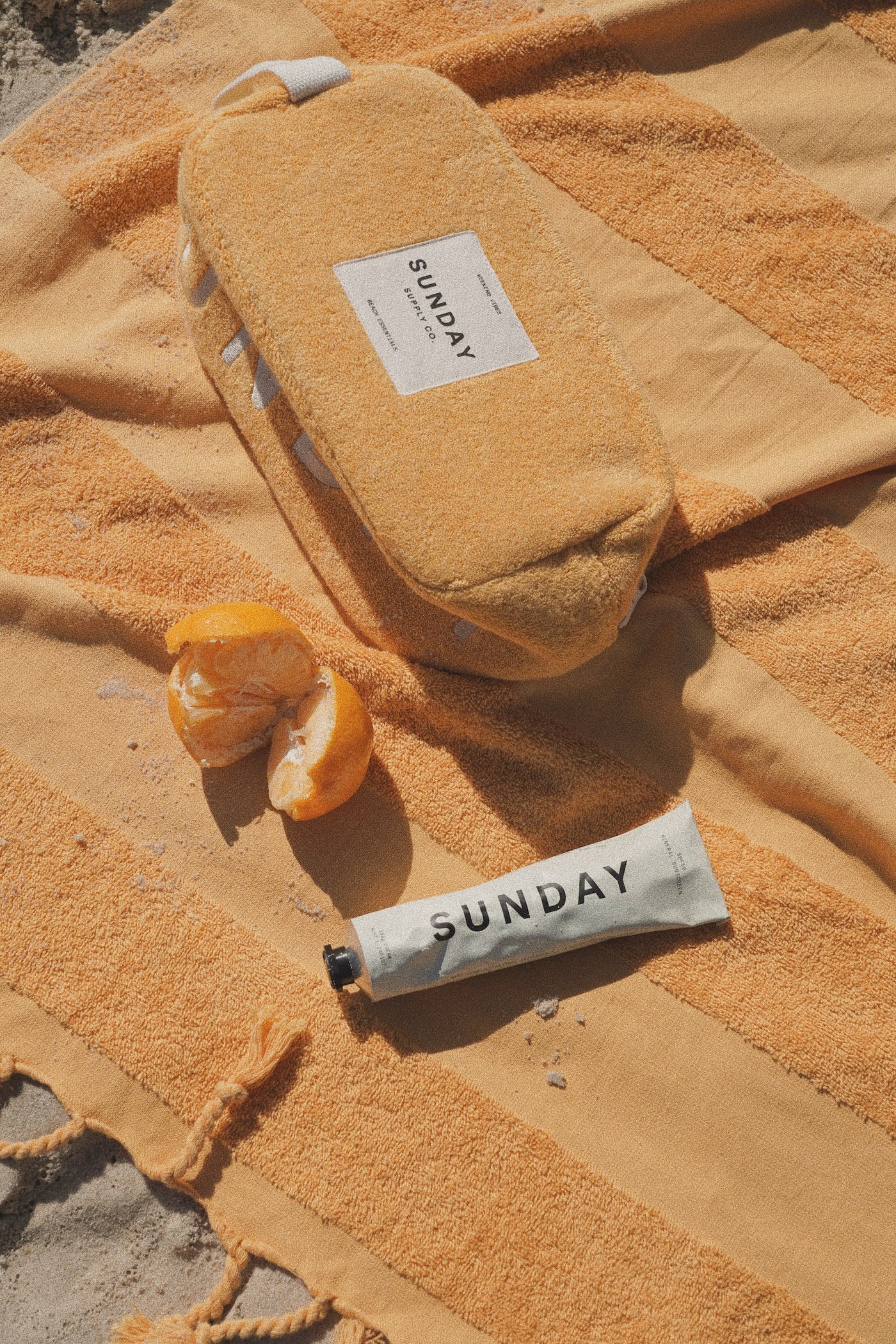 Golden Beach Towel