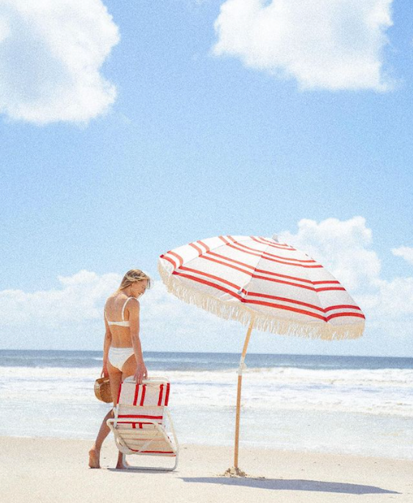 Rio Stripe Beach Umbrella