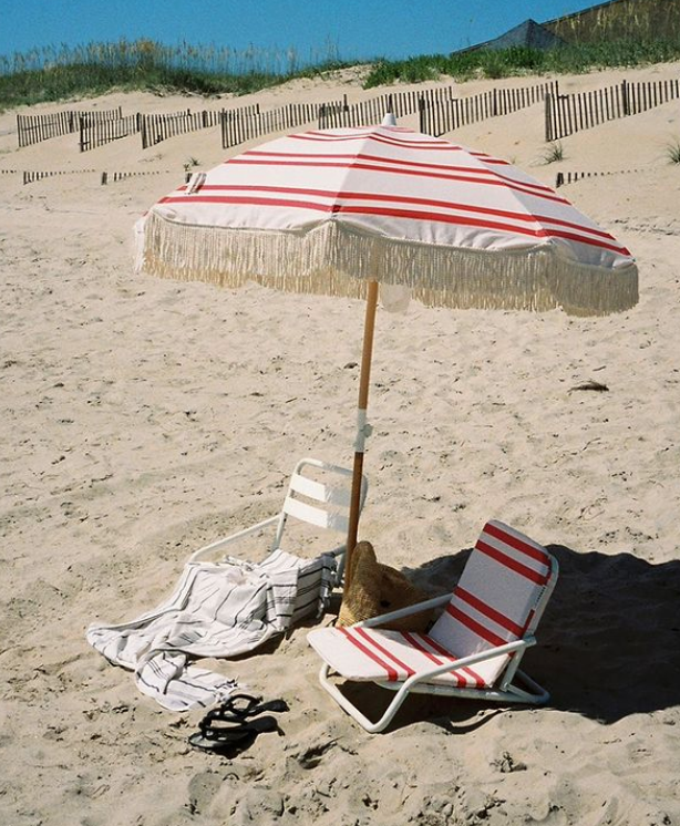 Rio Stripe Beach Umbrella