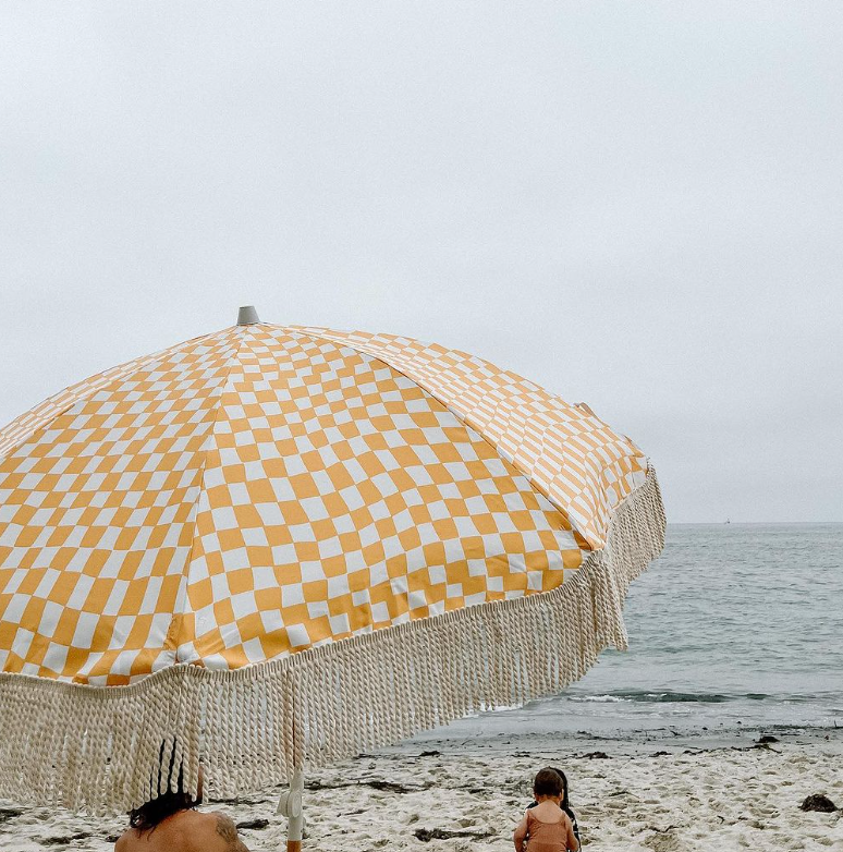 Golden Oasis Beach Umbrella
