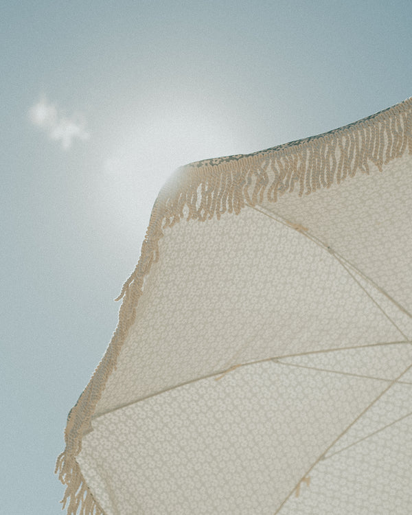 Tallow Flower Beach Umbrella