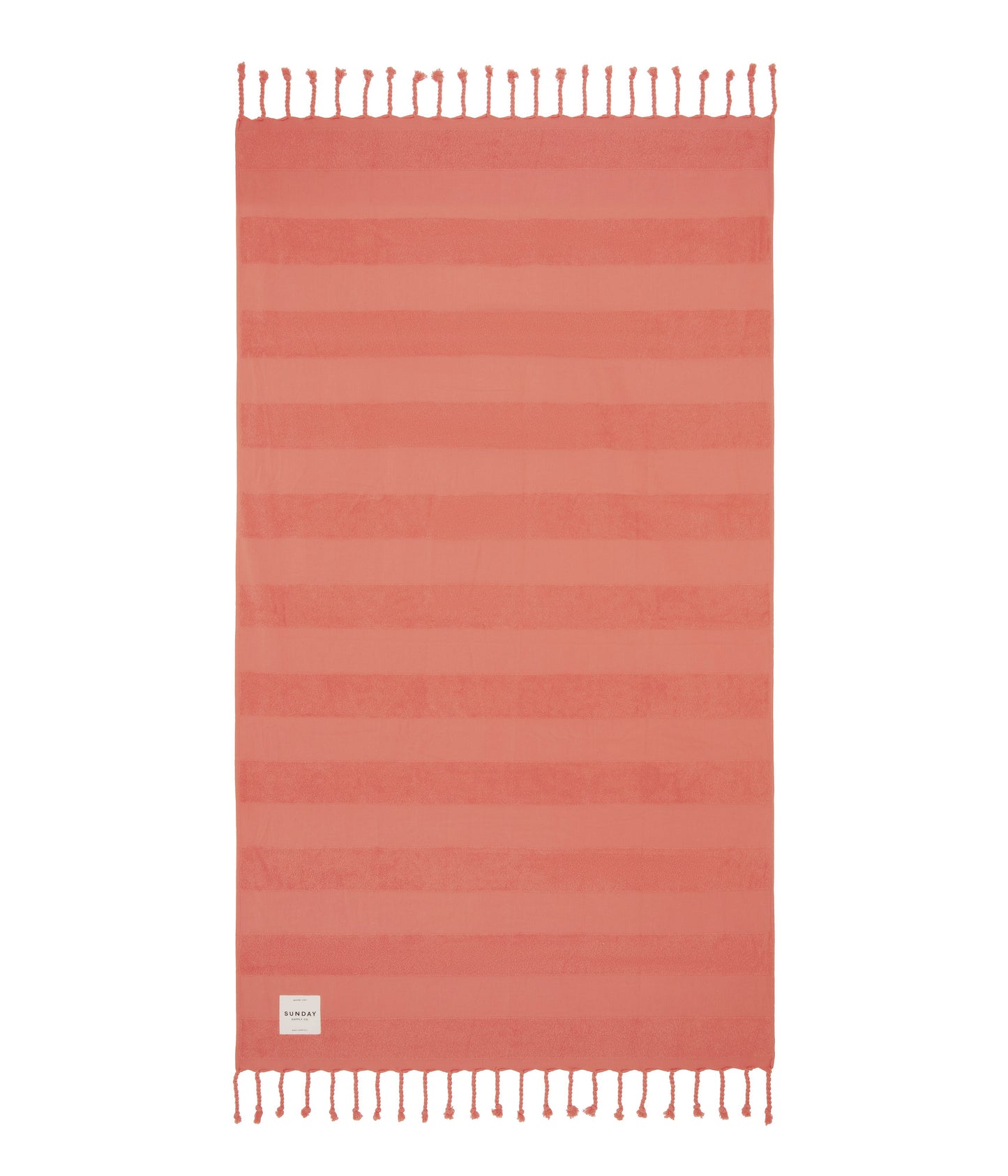 Terracotta Beach Towel Set of 6