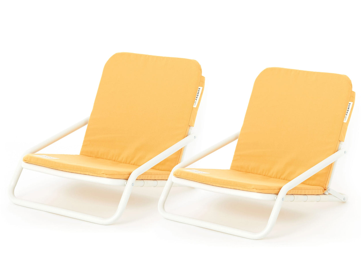 Golden Beach Chair Set