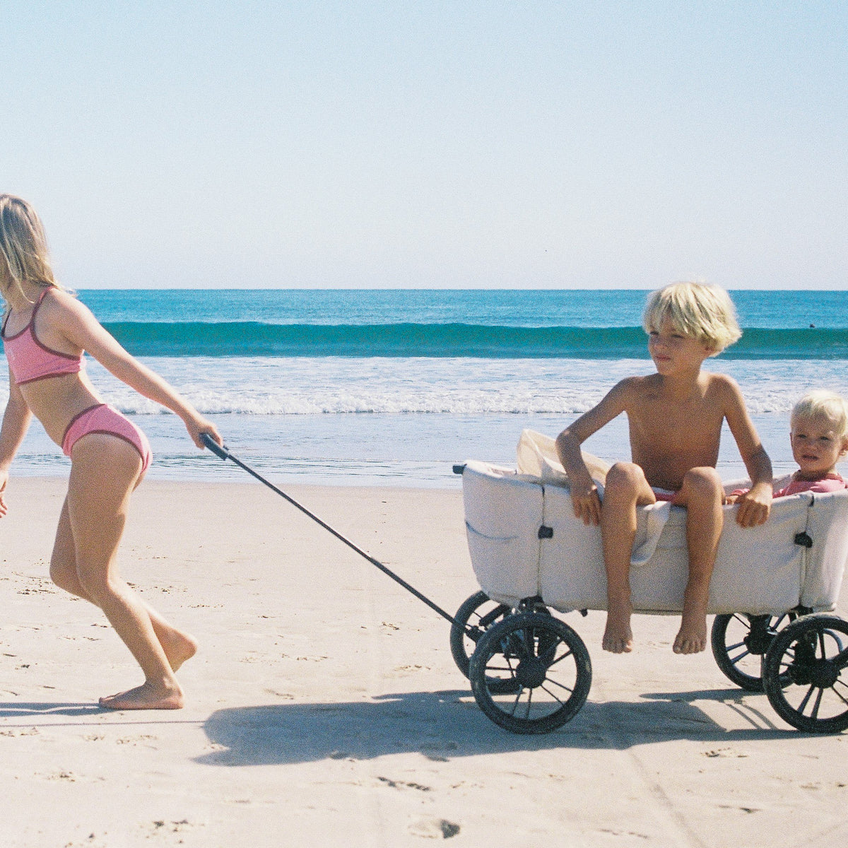 Dunes Beach Cart by Sunday Supply Co. Folding Beach Wagon