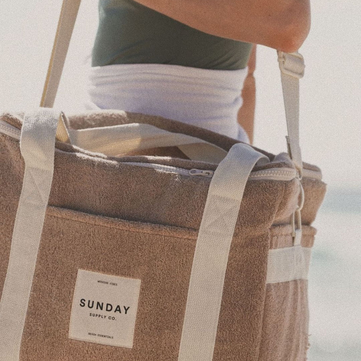 Husk Towelling Cooler Bag