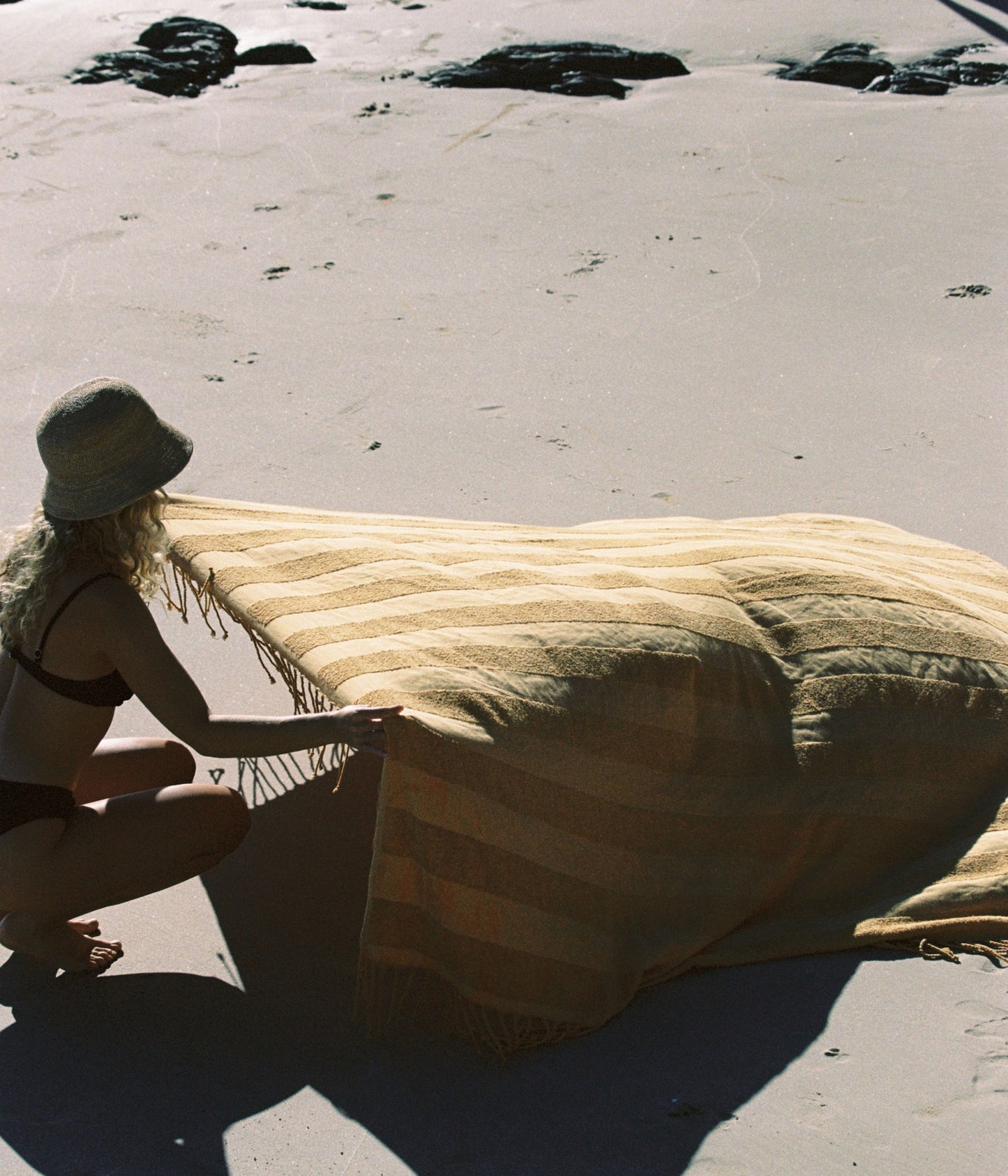 Golden Beach Blanket