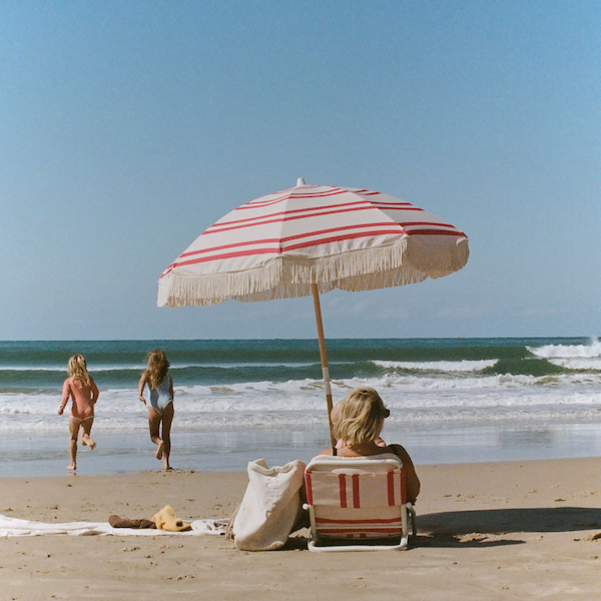 Rio Stripe Beach Umbrella