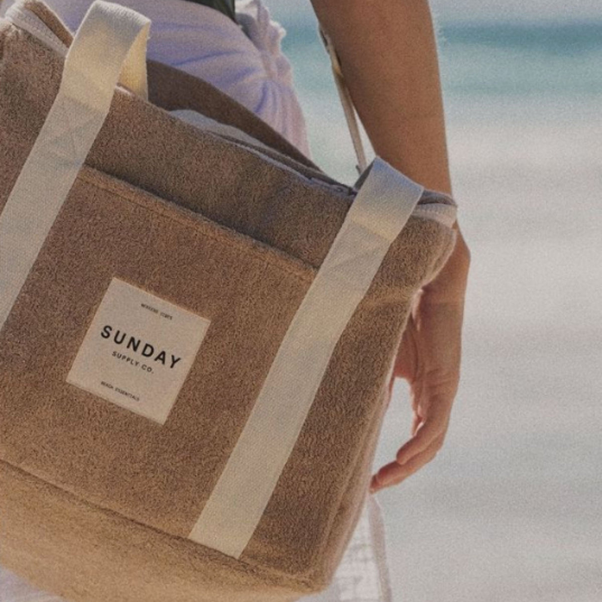 Husk Towelling Cooler Bag