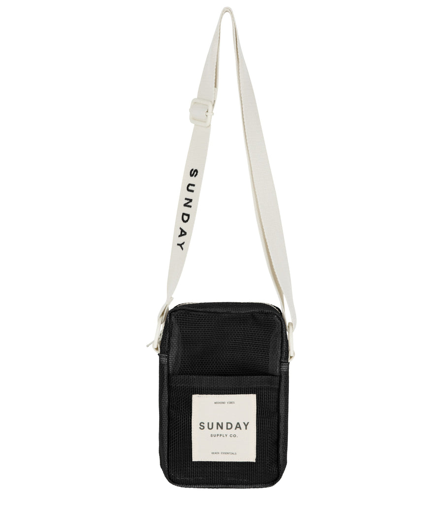 Black Rock Mesh Crossbody Bag Mesh Crossbody Bag