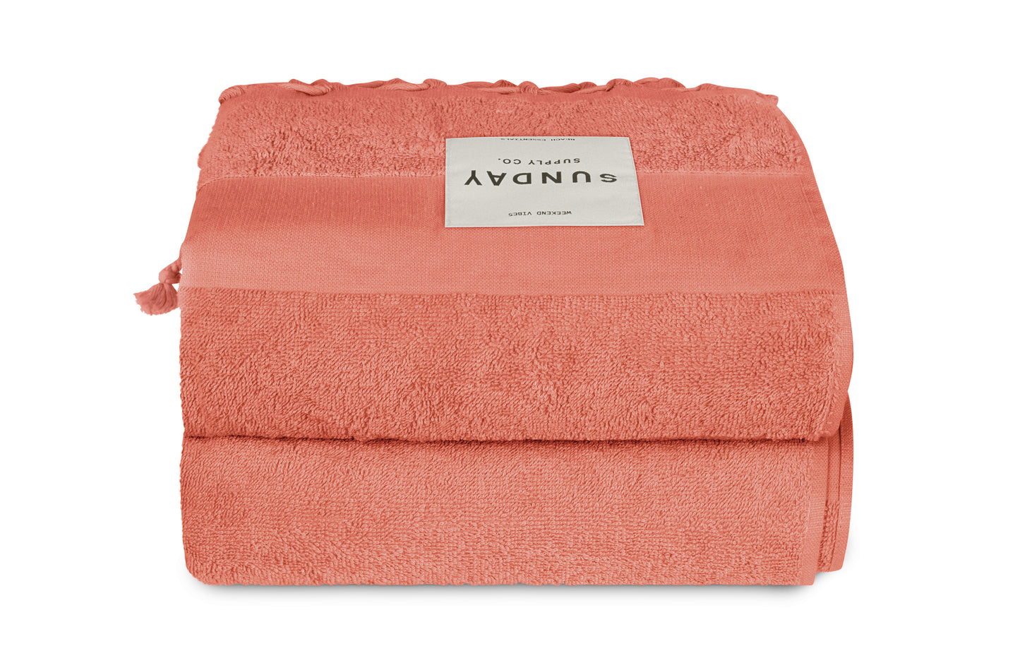 Terracotta Beach Towel Set of 2