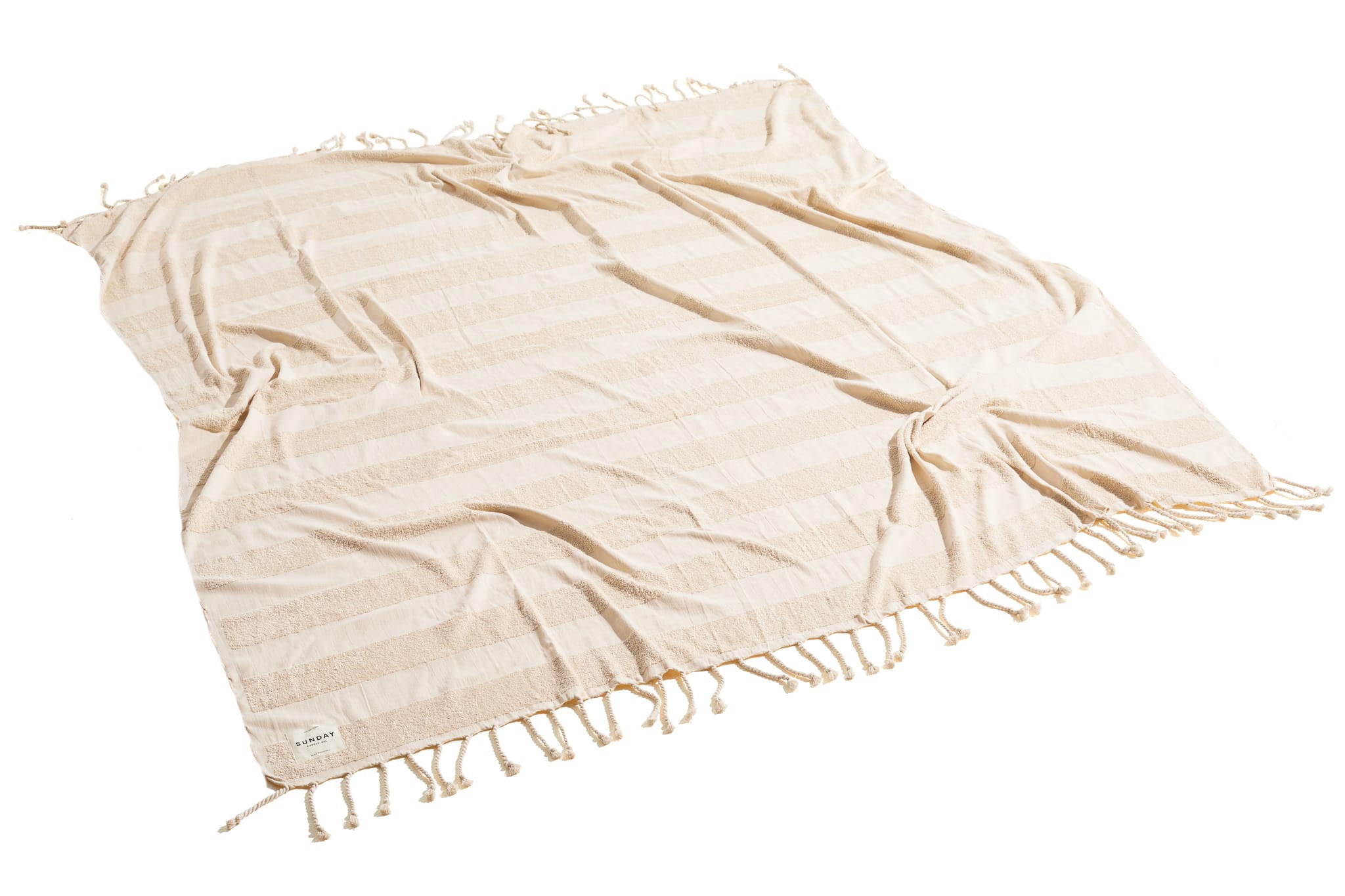 アウトドア寝具 stussy LINEN SURFMAN BEACH BLANKET Linen Surfman Beach Blanket – Brown | Accessories | Stüssy