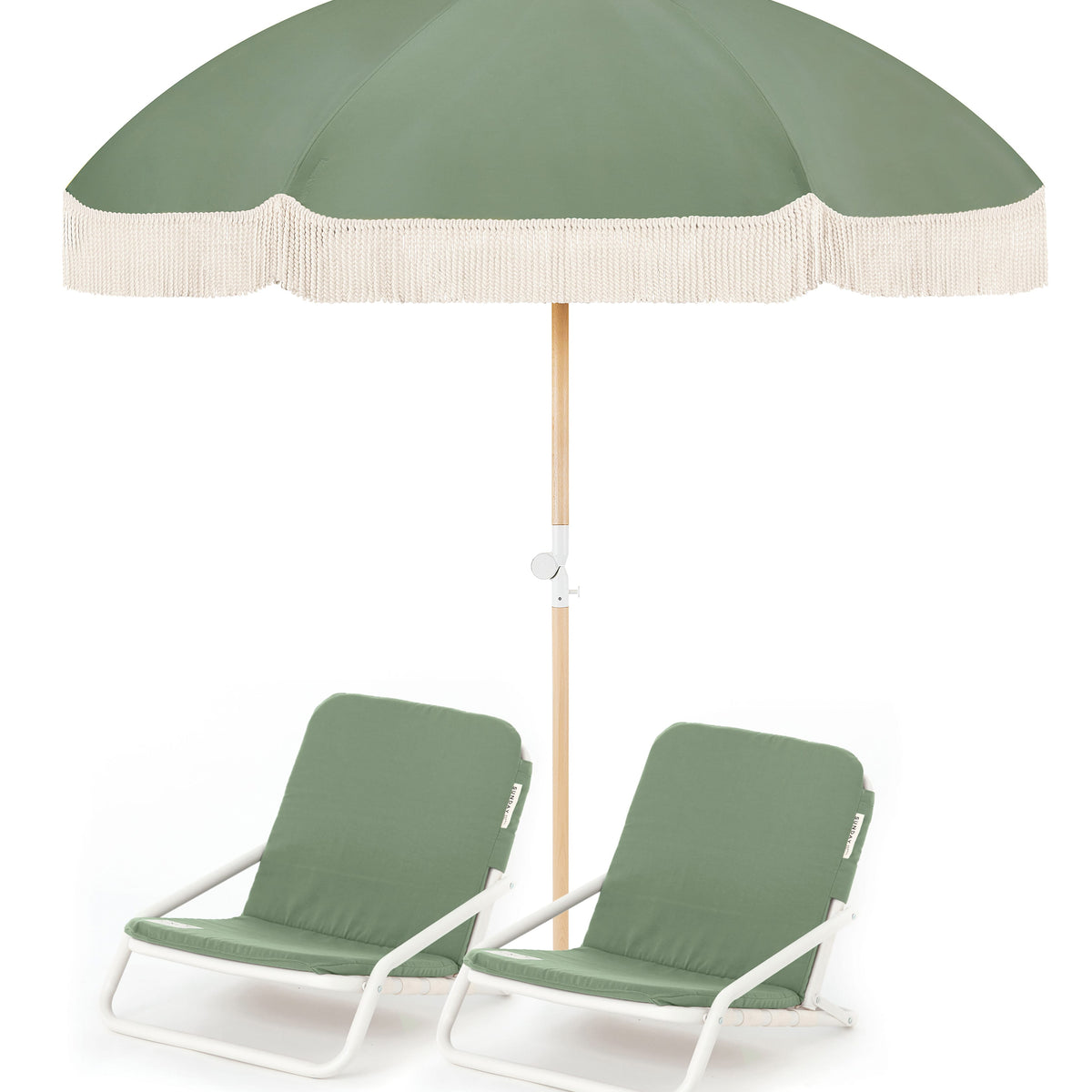 Tallow Beach Umbrella & Beach Chair Set