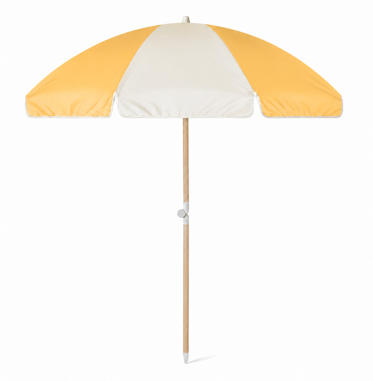 Golden Splice Classic Beach Umbrella — full view