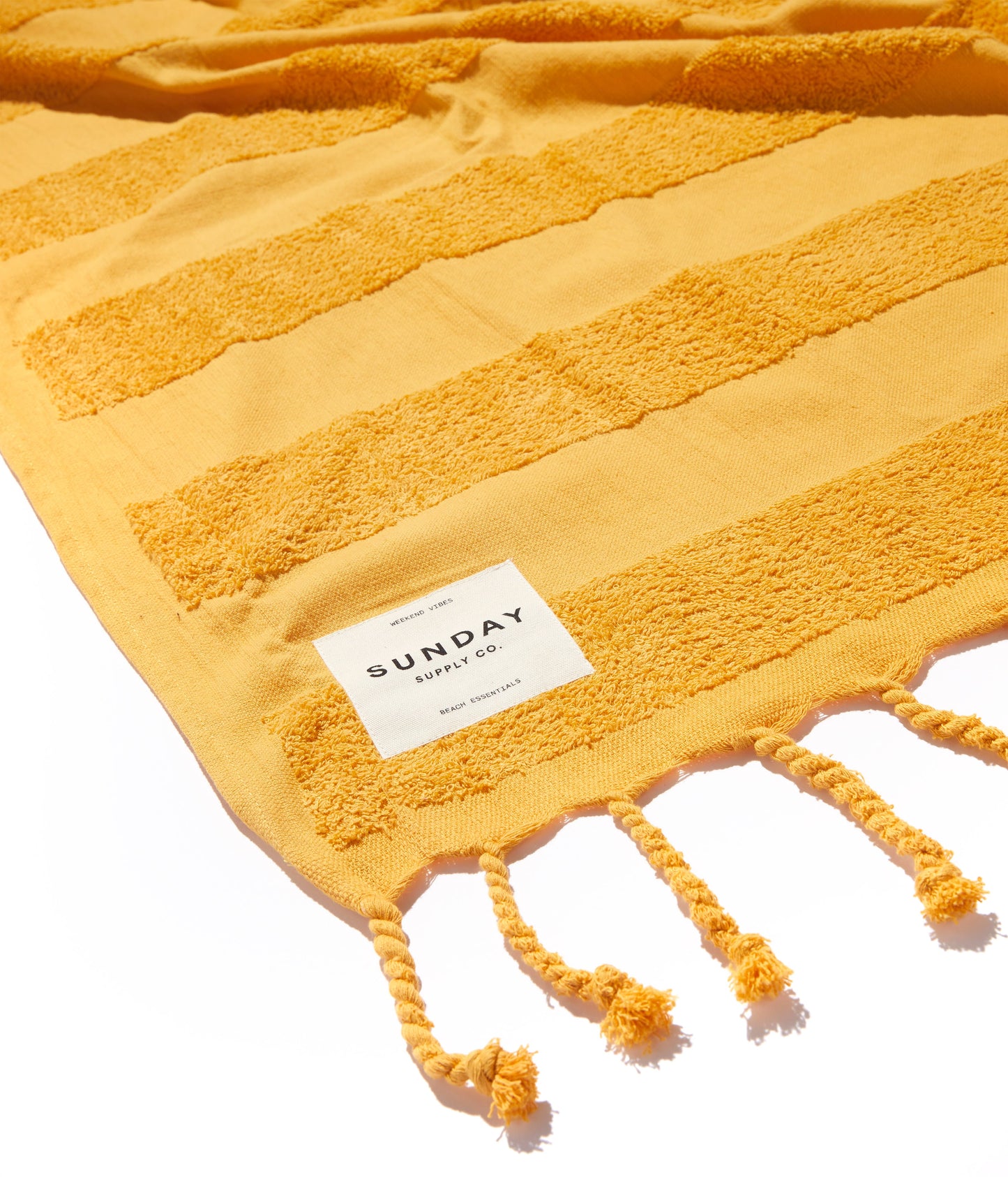 Golden Beach Towel Set of 4